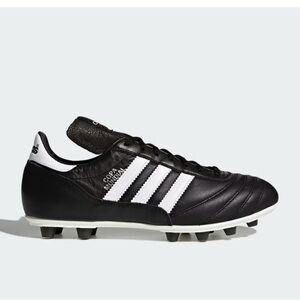 Adidas Black and White Soccer Cleats